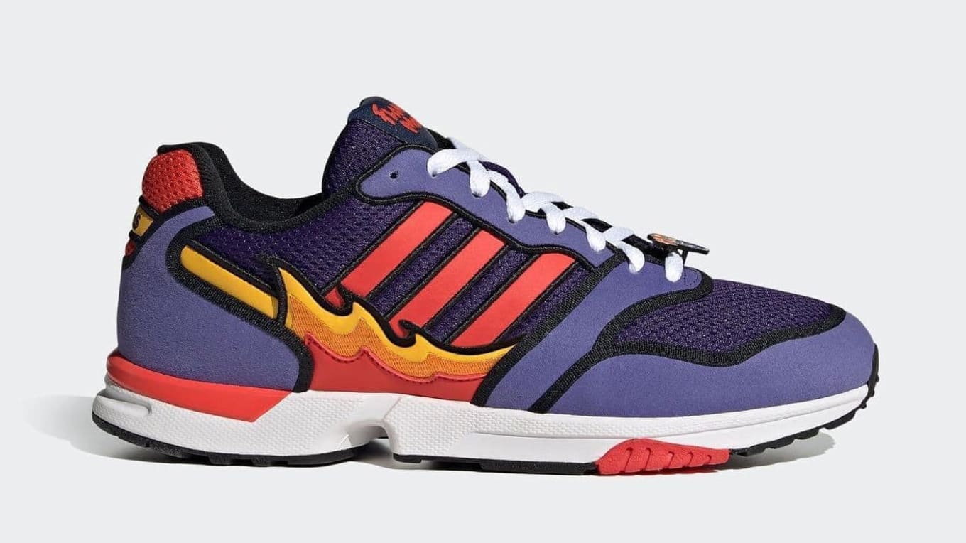 The Simpsons x Adidas ZX 1000 'Flaming