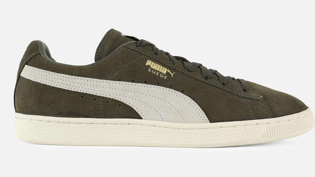 puma suede olive