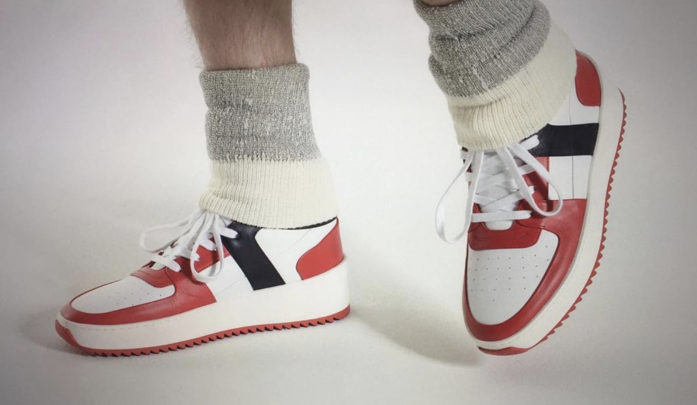 Fear of god basketball sneaker sizing clearance