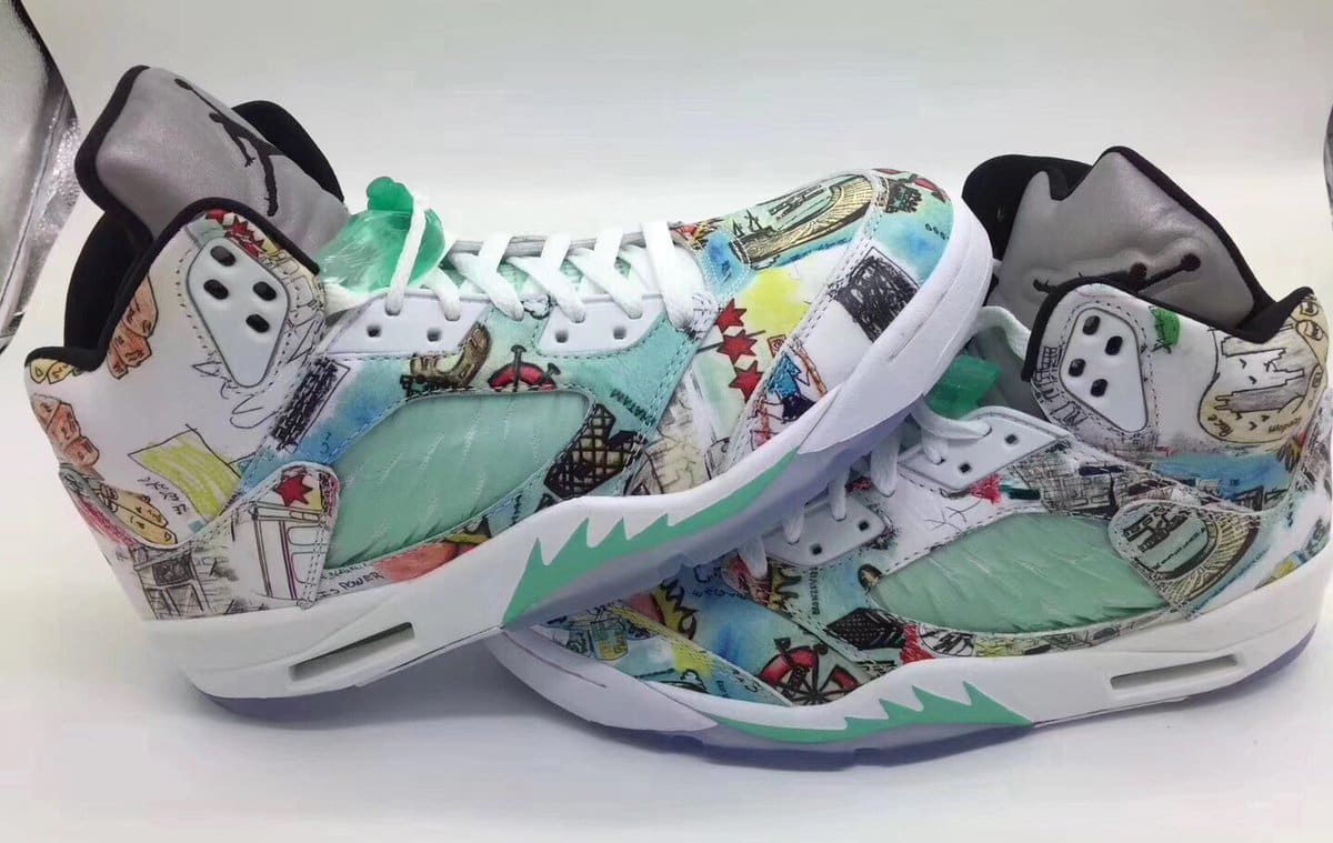 Air Jordan 5 multicolor Air Jordan 5 multicolor