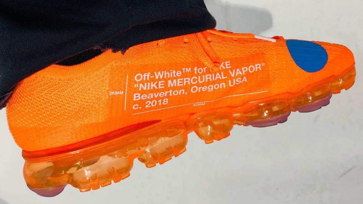 Off-White Teases the Nike Mercurial Vapormax. | Sole Collector
