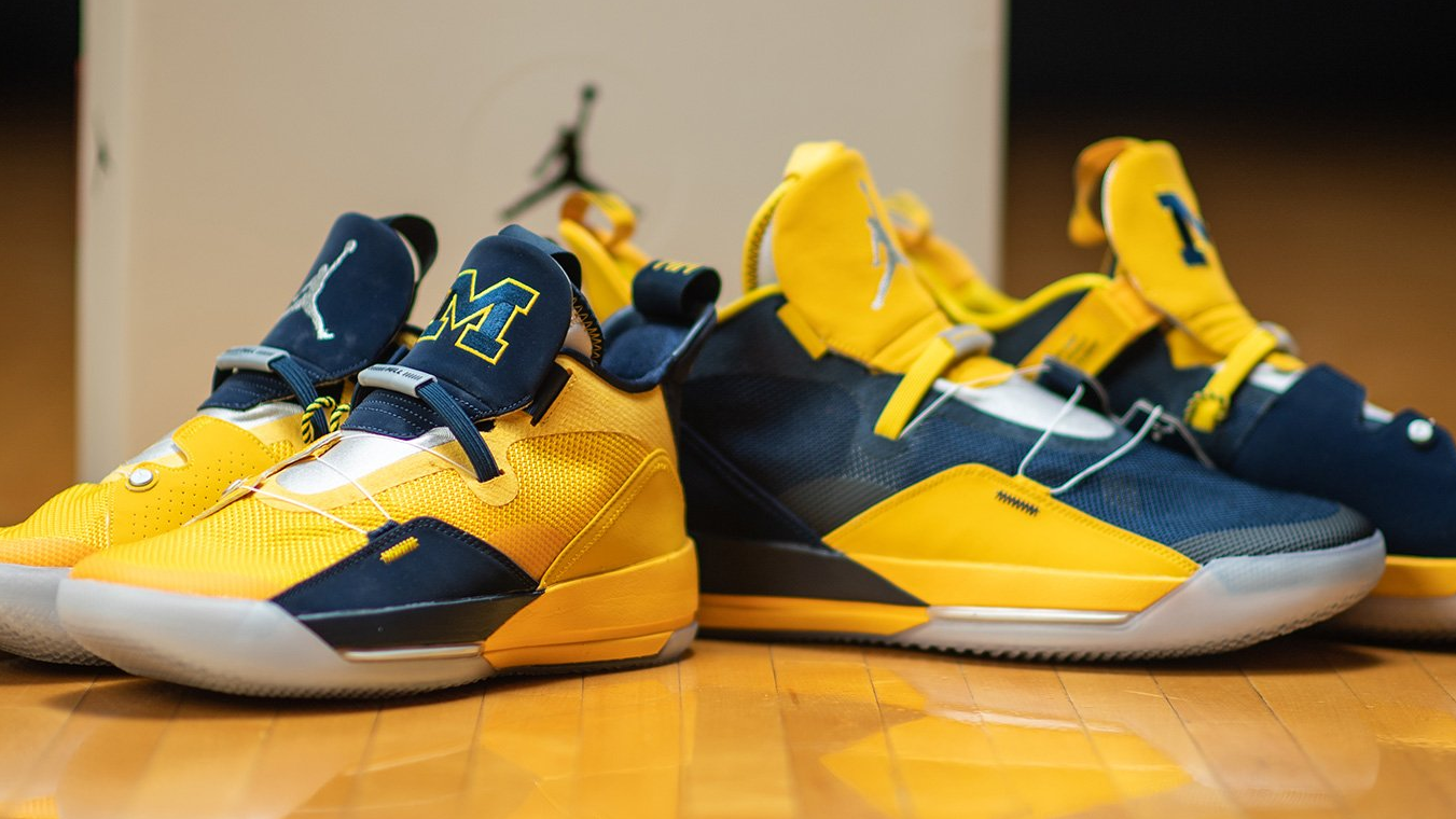 michigan jordan basketball shoes 2018