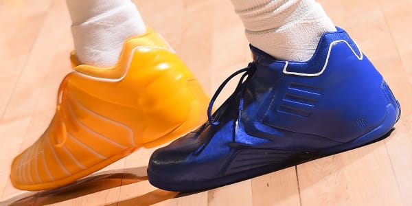 Nick Young Adidas TMac 3 Mismatched Warriors PE | Sole Collector