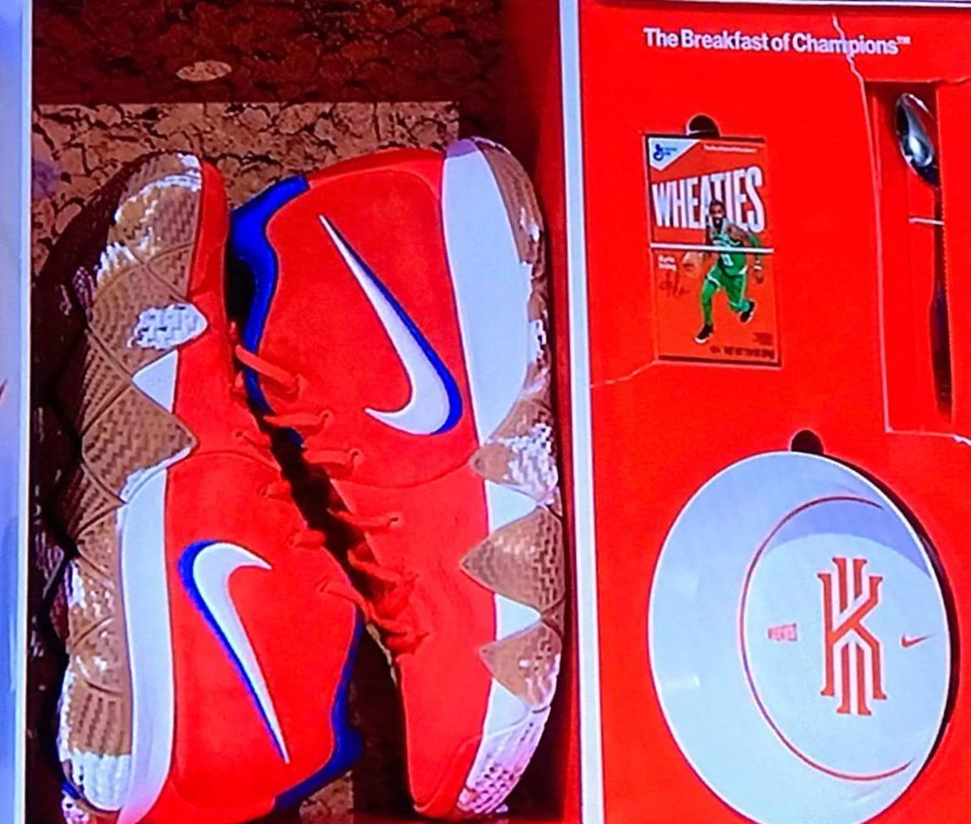 Nike Kyrie 4 'Wheaties' Limited to 100 