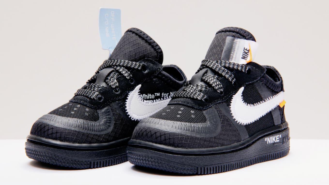 infant black air force ones