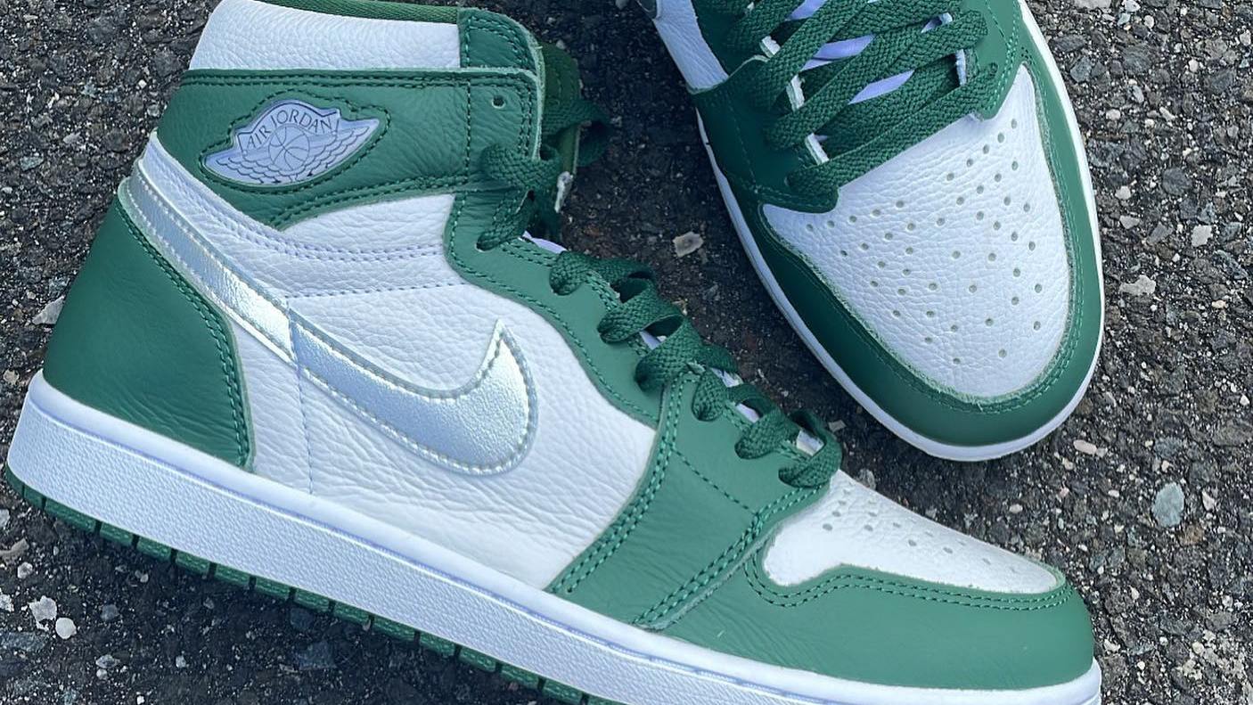 jordan 1 green metallic