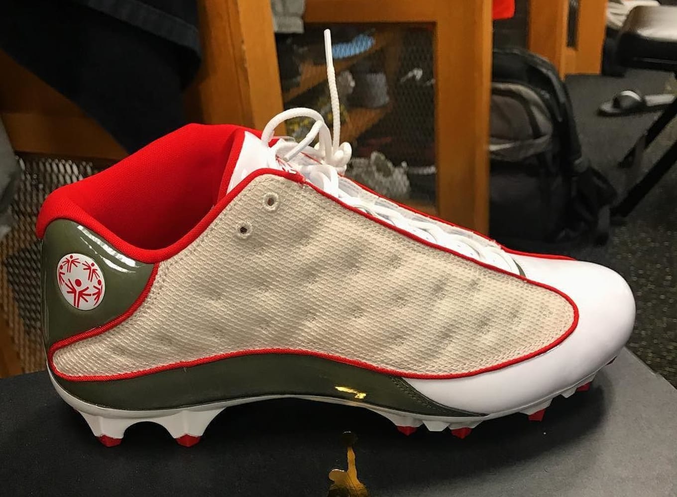 Joe Haden Air Jordan 13 Special Olympics Cleats Sole Collector