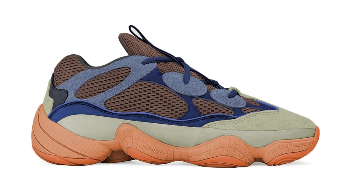 tan and orange yeezys