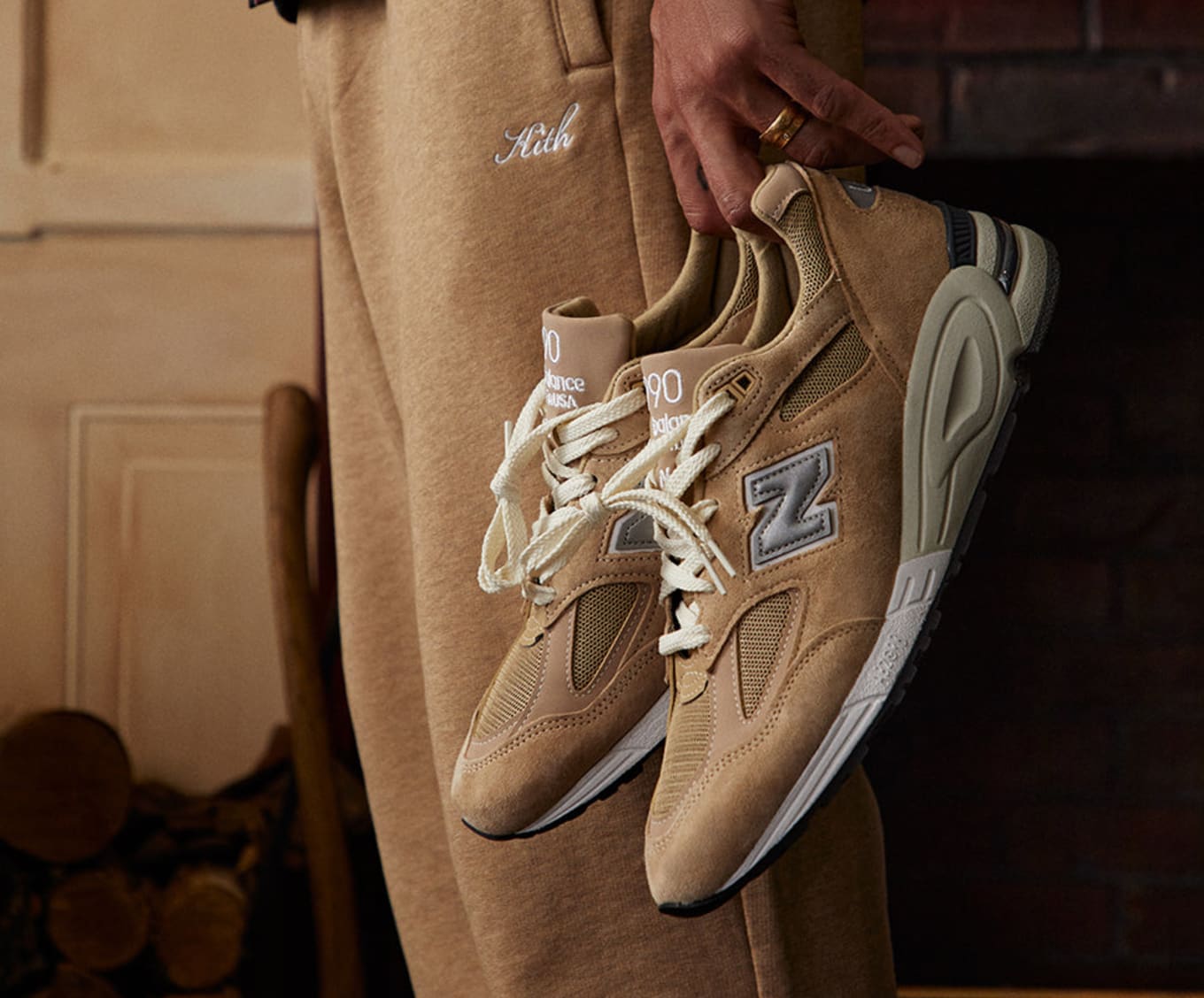 new balance x kith ronnie fieg collab