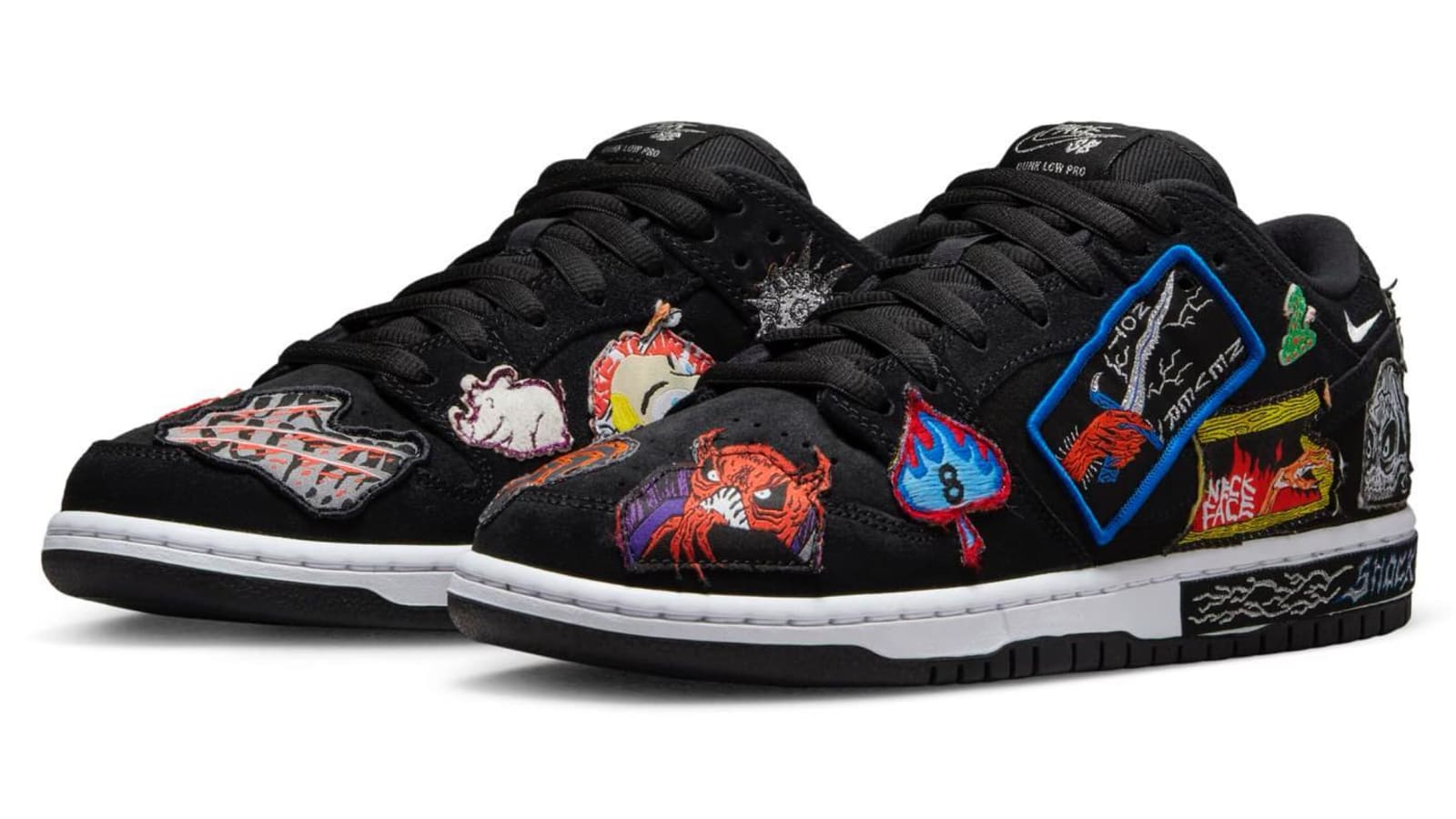 Neckface x Nike SB Dunk Low DQ4488 001 Lateral