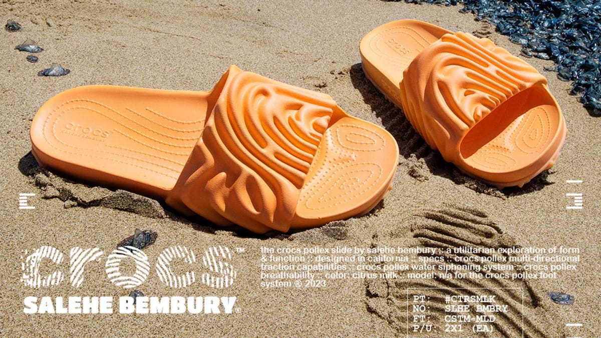 Salehe Bembury x Crocs Pollex Slide Release Date May 2023 Sole Collector