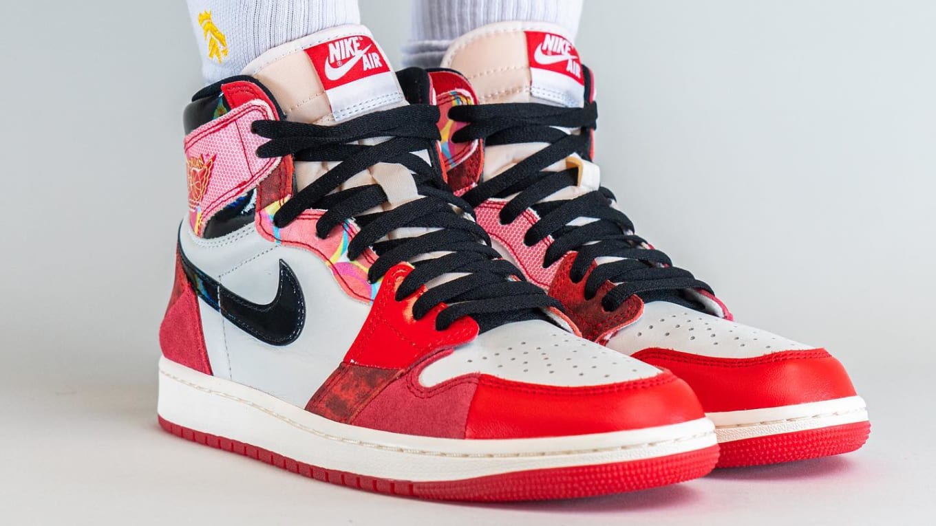 Spiderman 1s on feet on sale