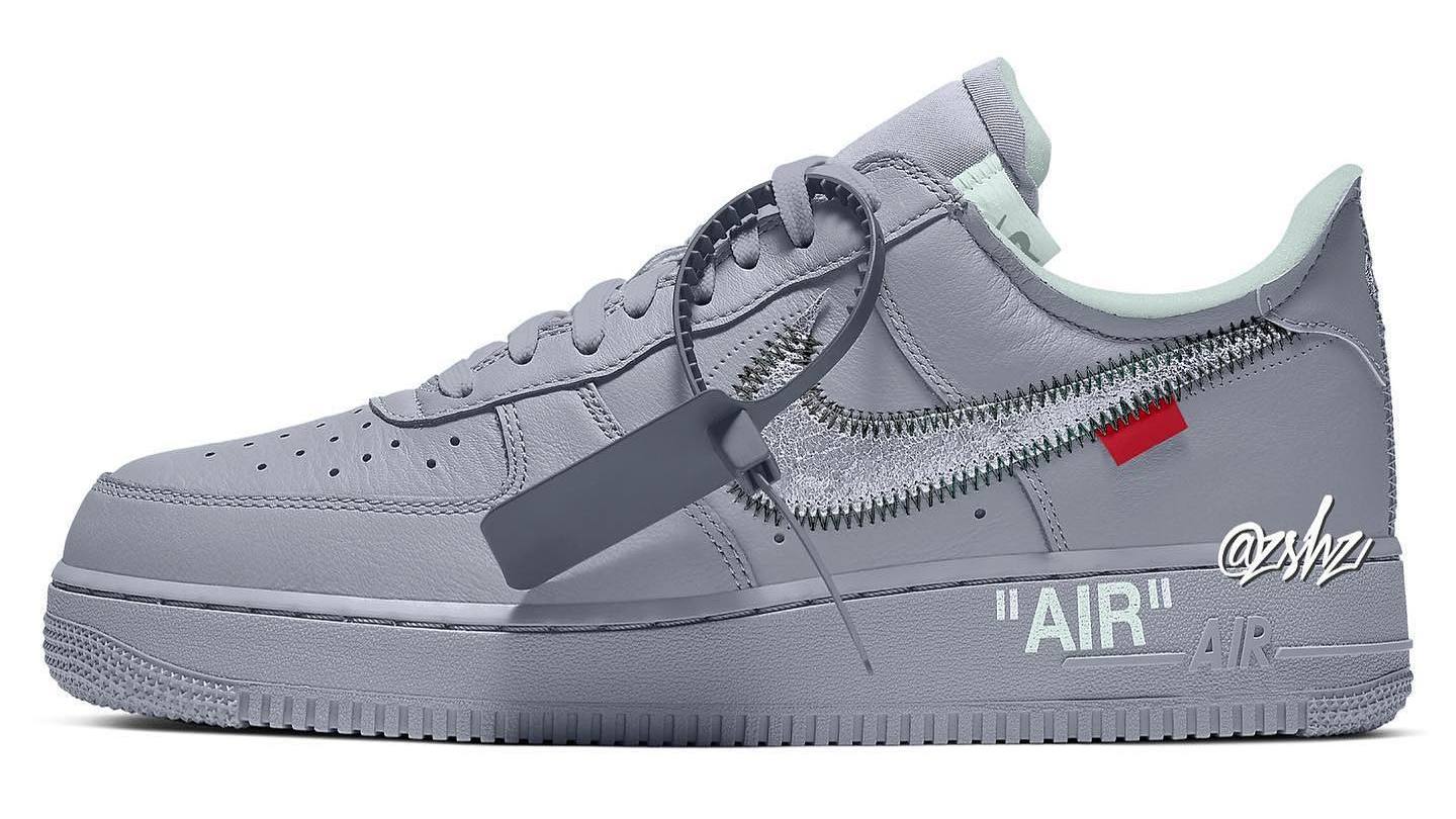 Clancy estrategia Fuerza Off-White x Nike Air Force 1 'Grey' France-Exclusive 2023 Release Date |  Sole Collector