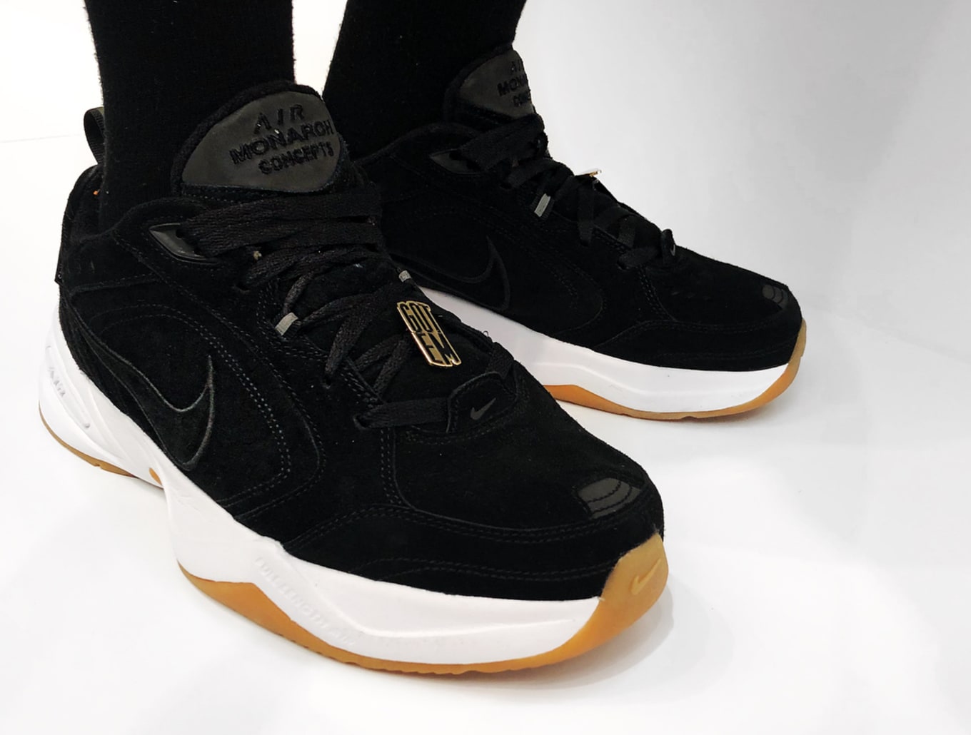 nike air monarch collab