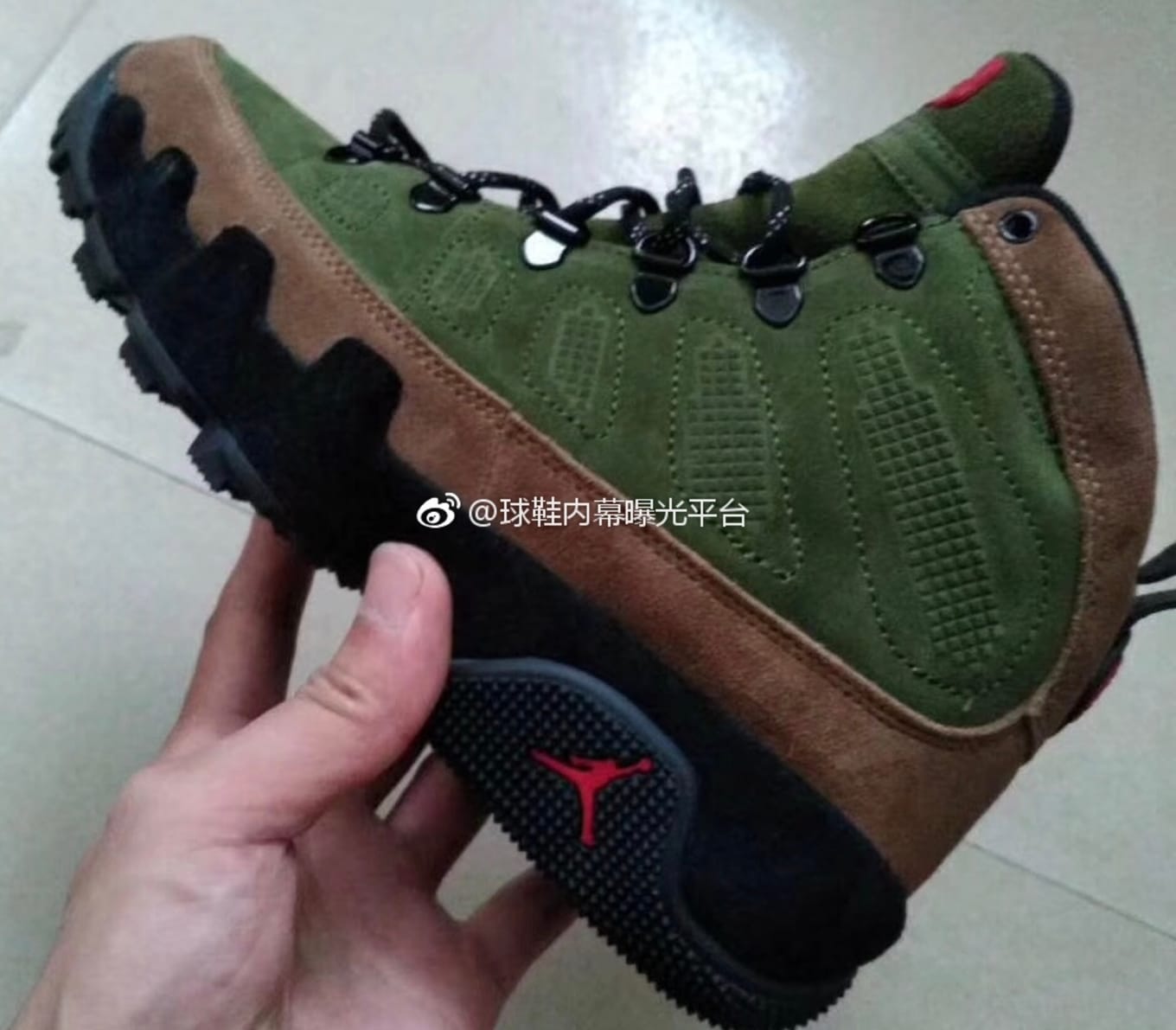 Air Jordan 9 Boot Olive Suede And Wheat Images Sole Collector