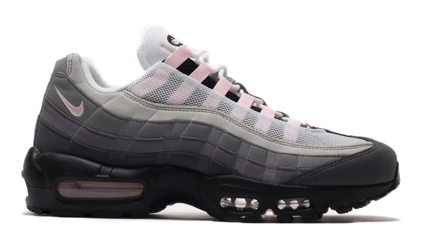 white and pink air max 95