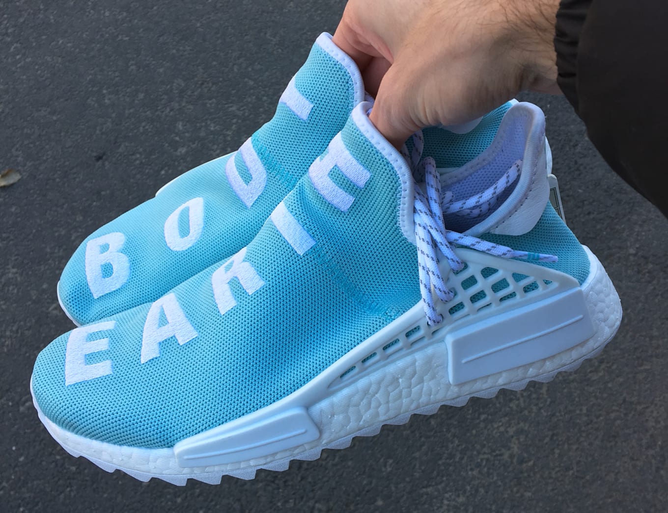 adidas pharrell nmd blue