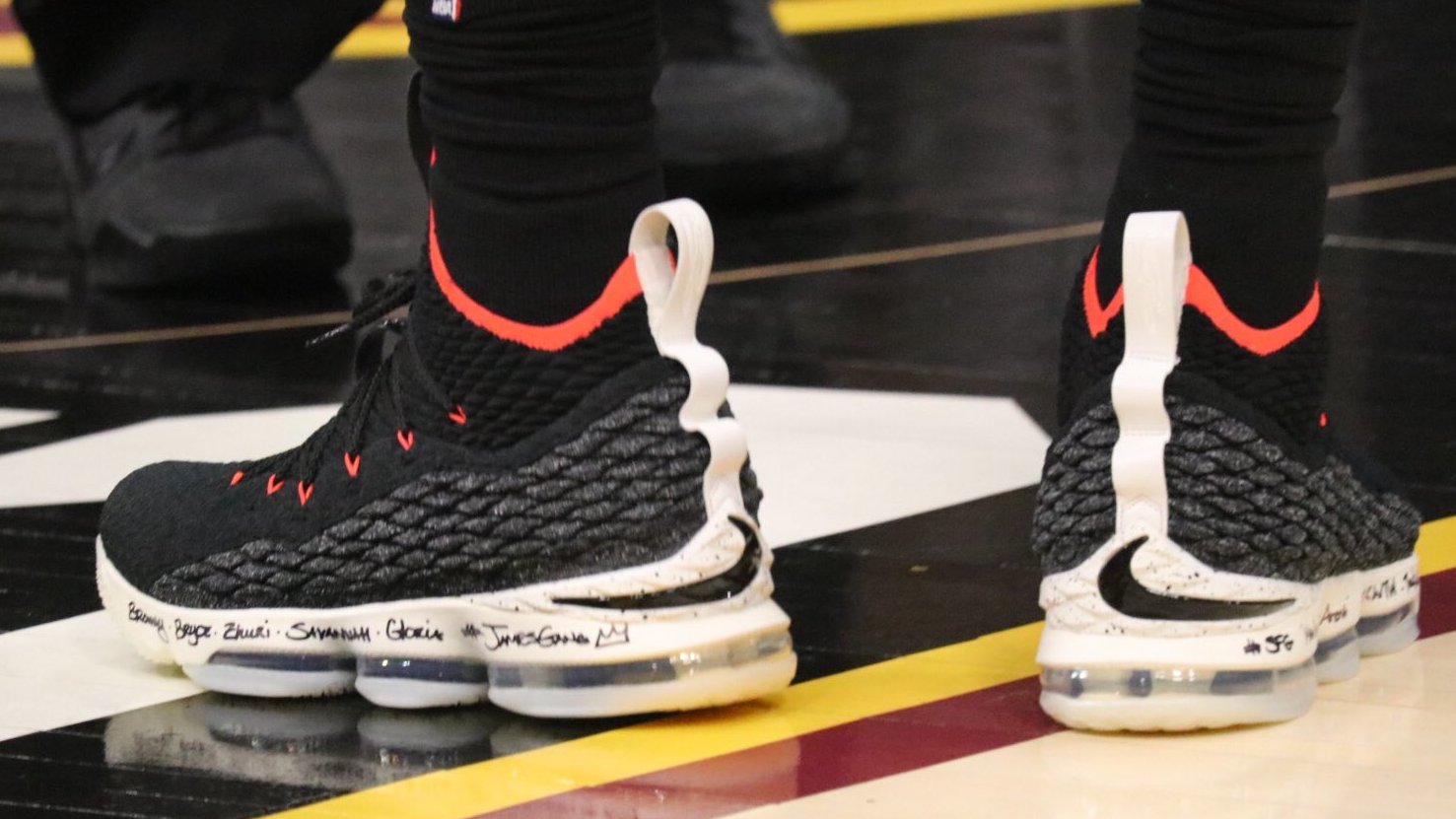 lebron 15 crimson red