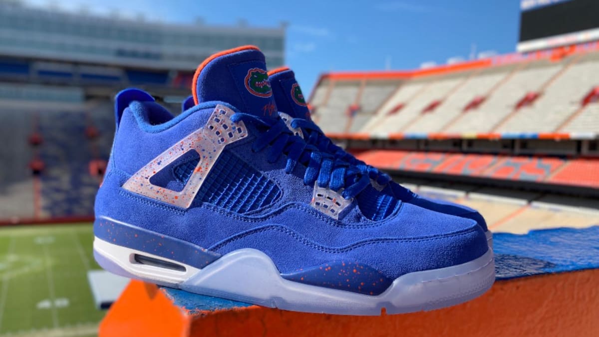 Air Jordan 4 Florida Gators Pe Detailed Images Sole Collector