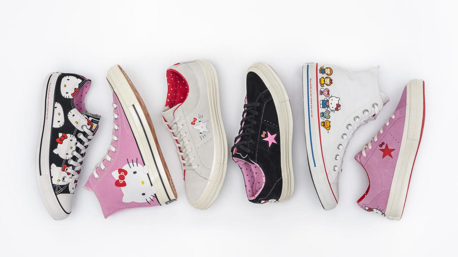 Hello Kitty x Converse Collection 