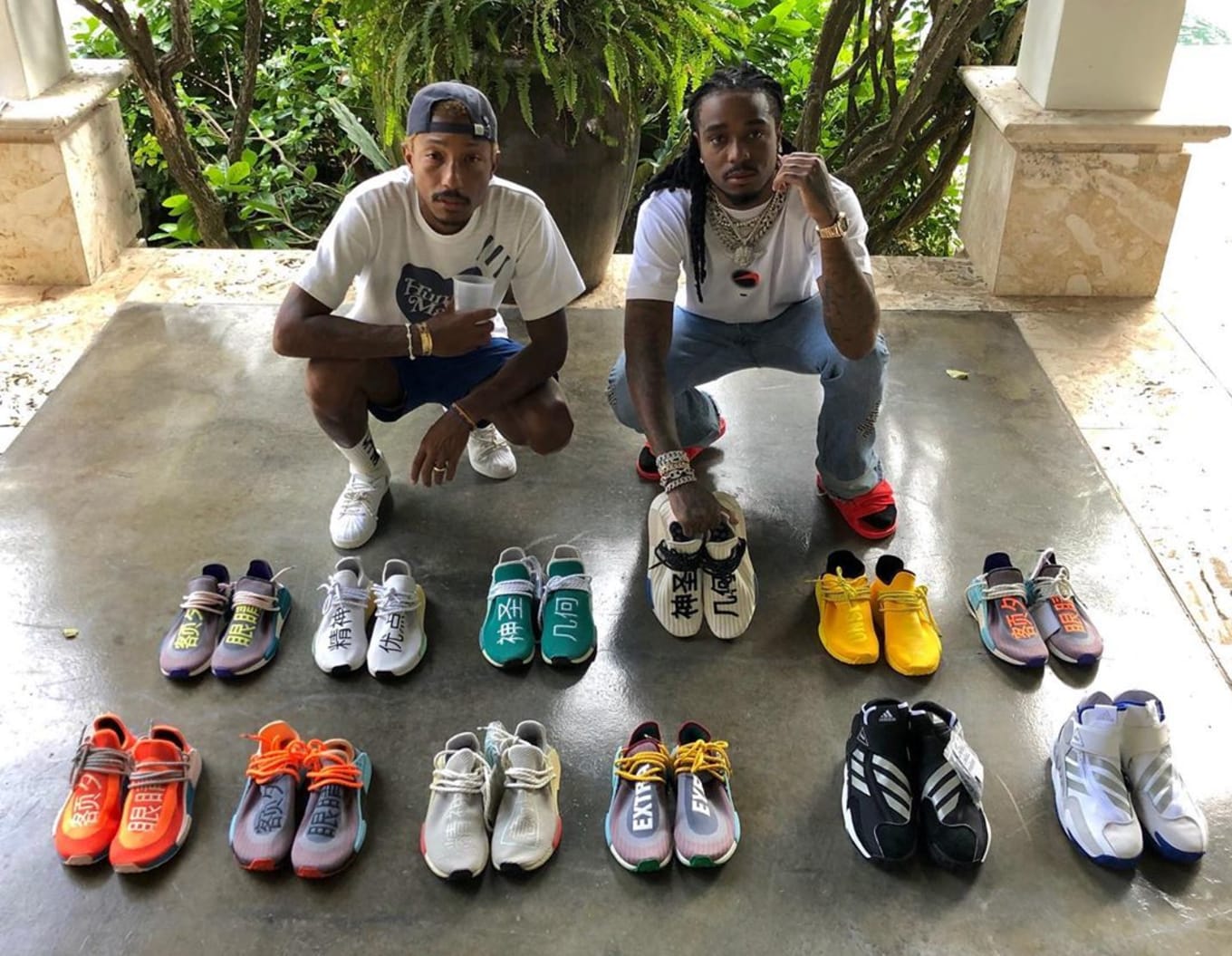 Pharrell Previews Unreleased Adidas NMD Hu and to 60 STMT Collaborations | Sole Collector