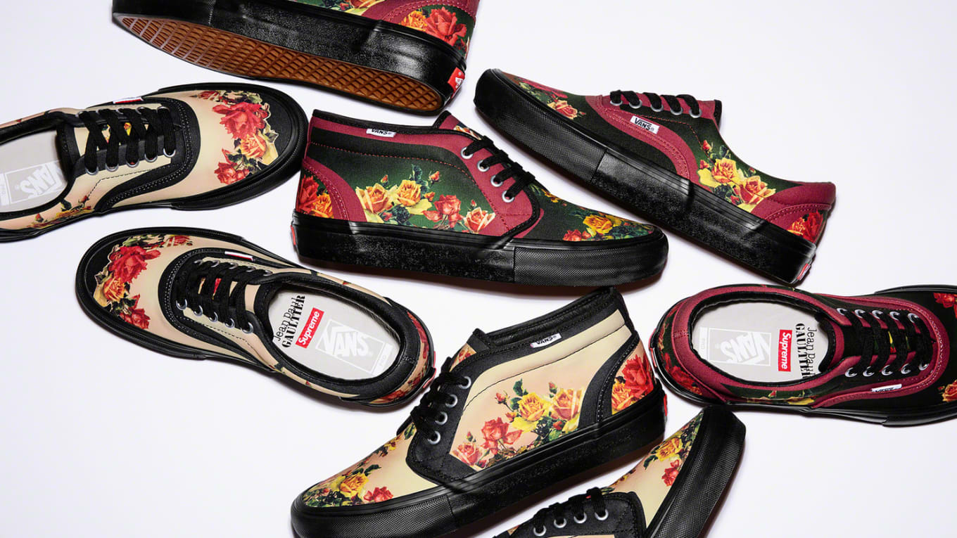 Supreme x Jean Paul Gaultier x Vans 