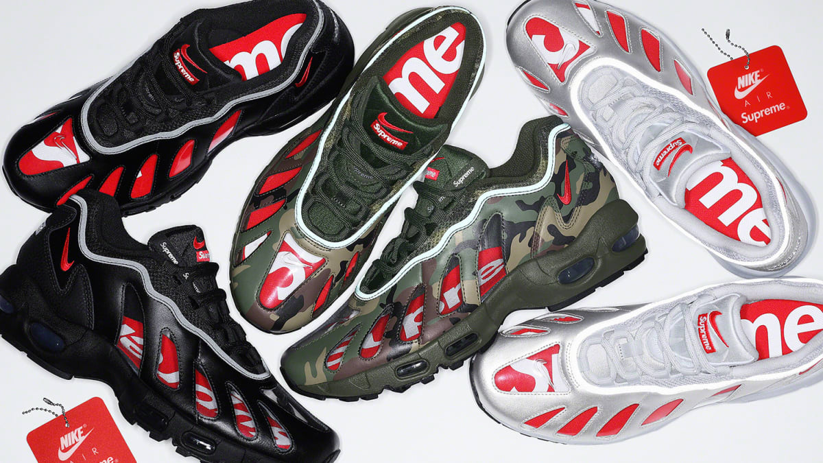 Supreme X Nike Air Max 96 Collaboration Release Date Sole Collector