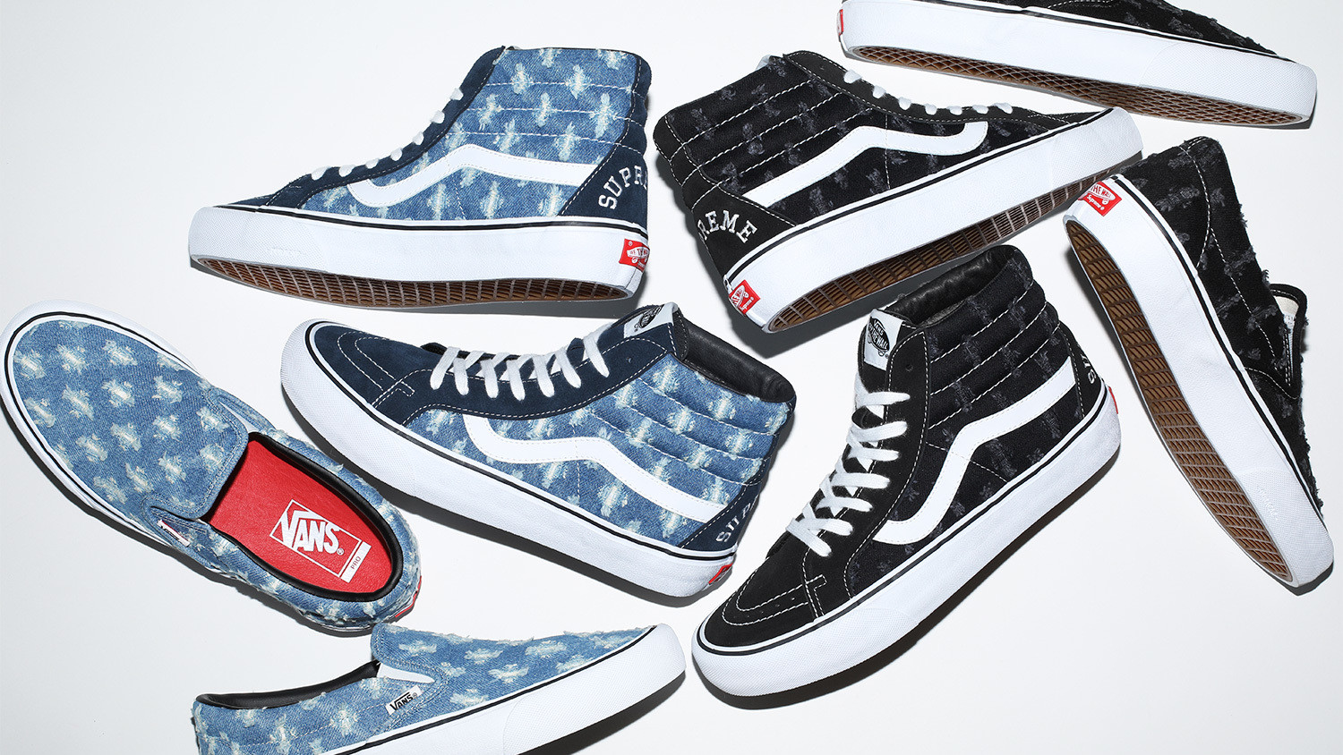 Supreme x Vans 'Hole Punch Denim' Release Date | Sole Collector