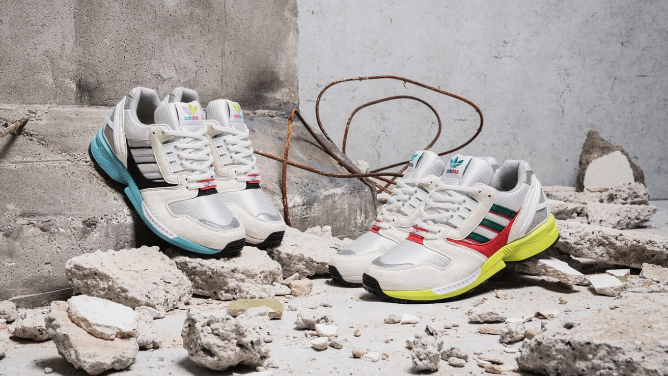 adidas zx 8000 Rose enfant