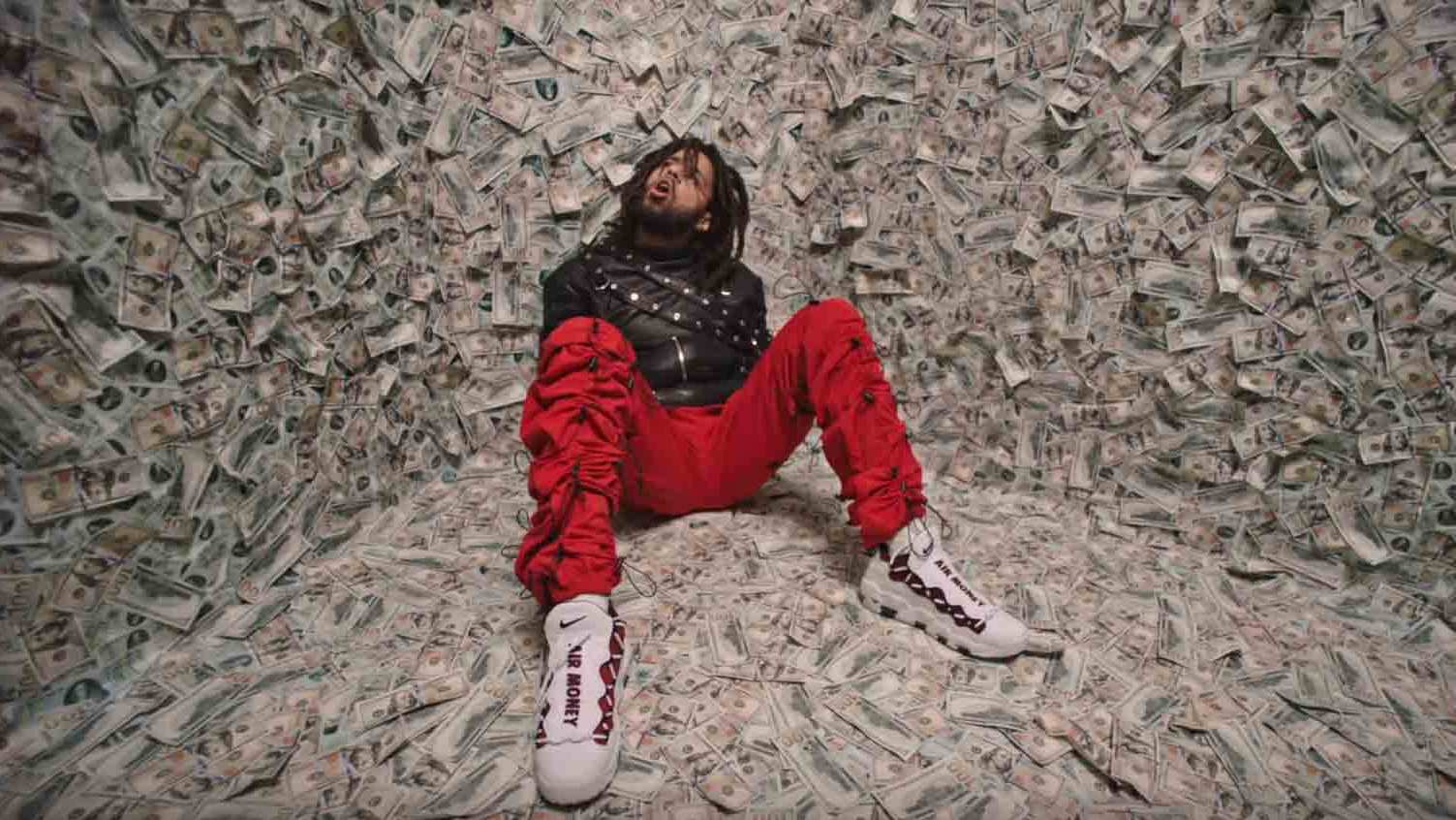 J. Cole 'ATM' Music Video Nike Air More Money | Sole Collector