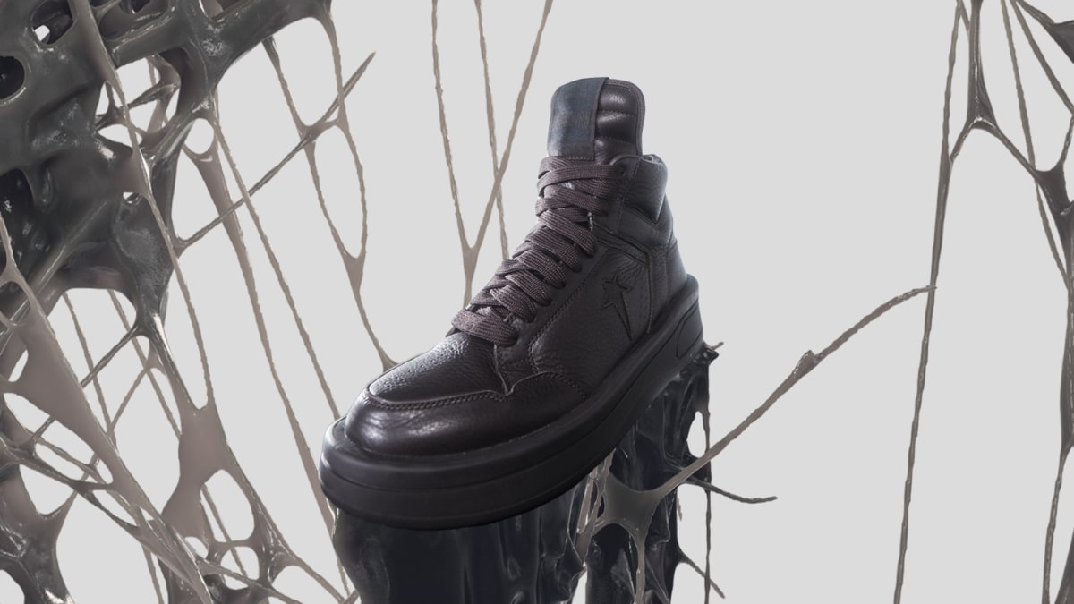 Rick Owens x Converse DRKSHDW TURBOWPN 'Clay' and 'Egret' Release Date |  Sole Collector