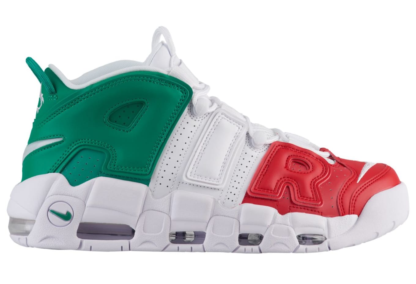 nike uptempo branco