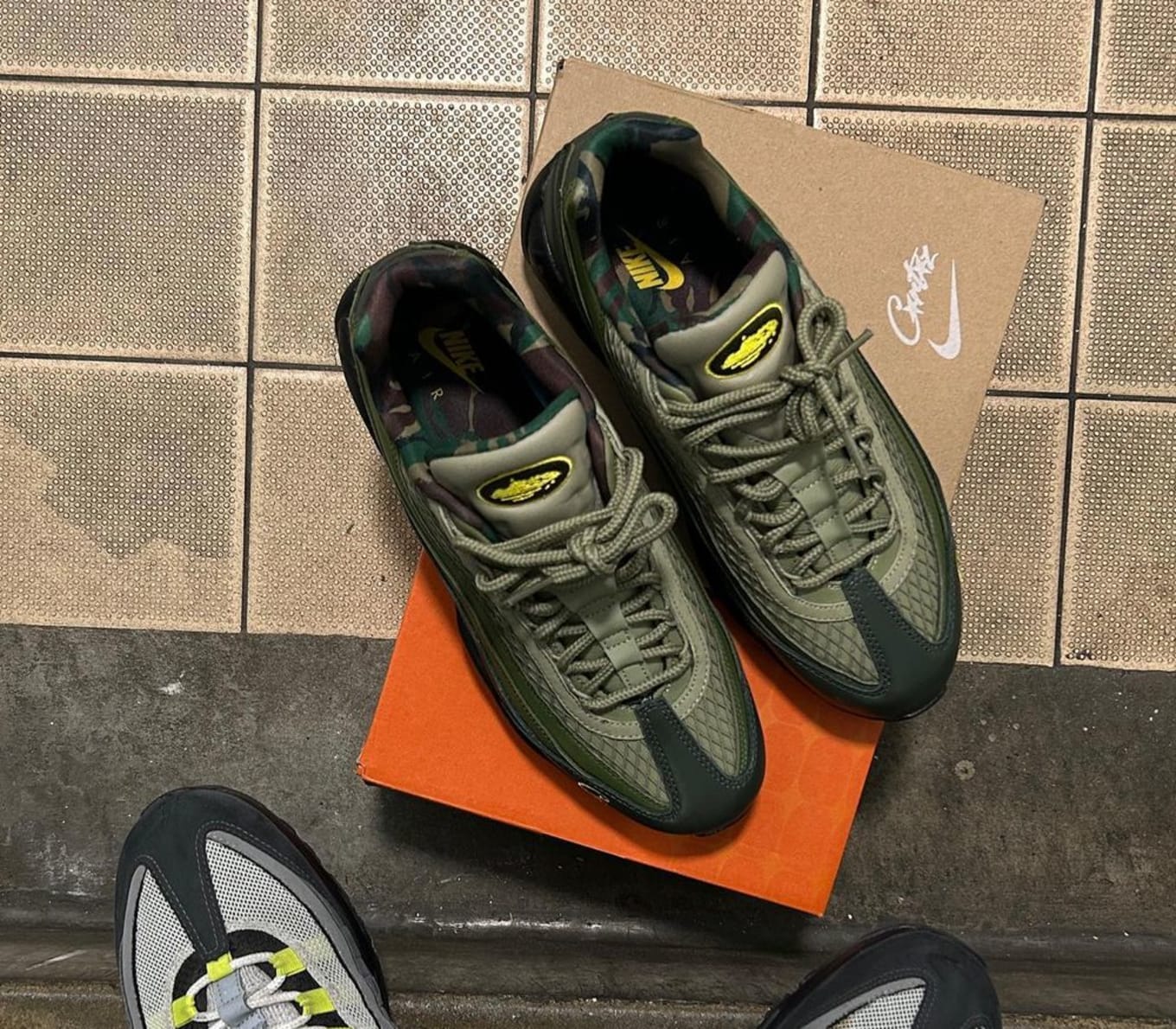 Corteiz x Nike Air Max 95 Green Camo Release Date March 2023 | Sole  Collector