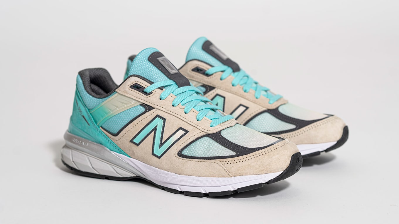 teal new balance 990