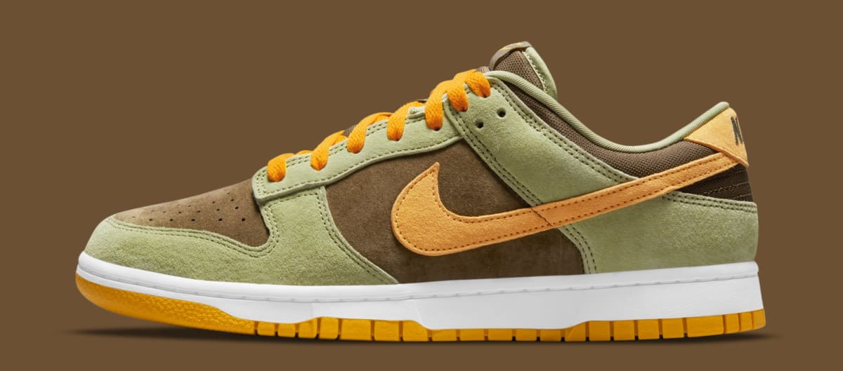 dunk low dusty olive release