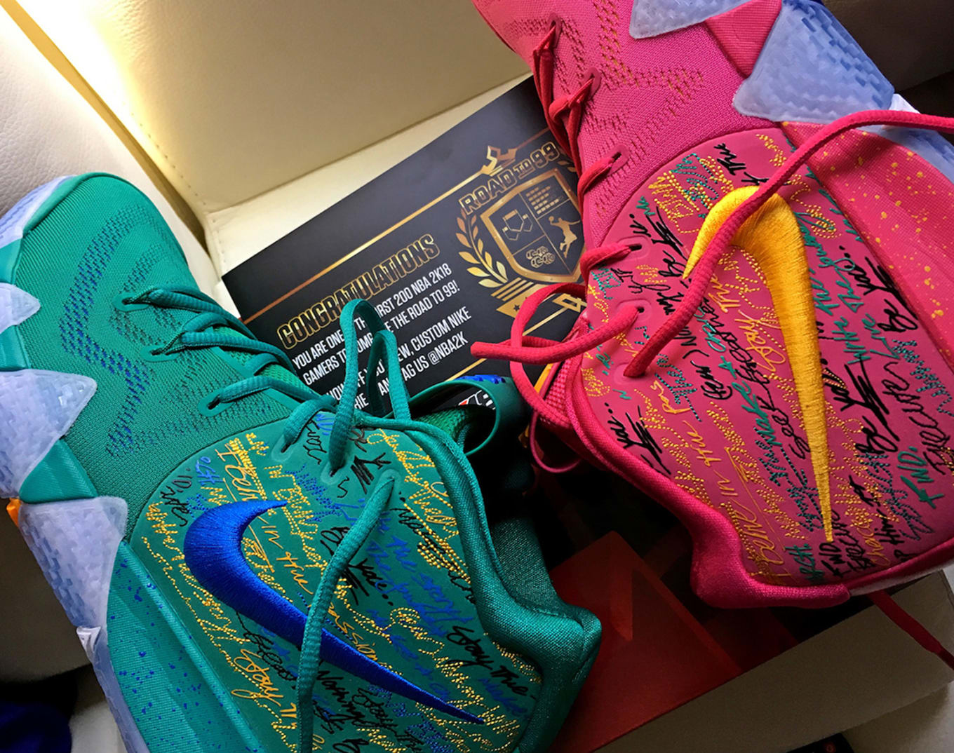 Nike Kyrie 4 'NBA 2K18' Limited to 200 Pairs | Sole Collector