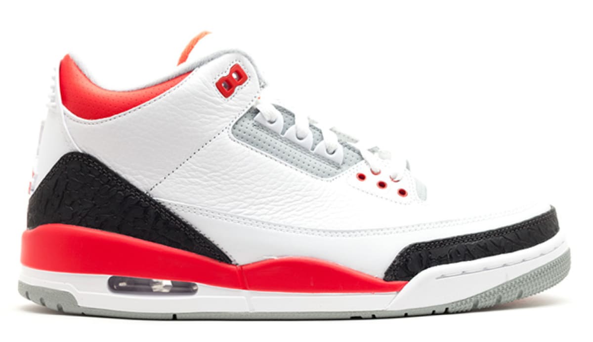 brown and white 3s