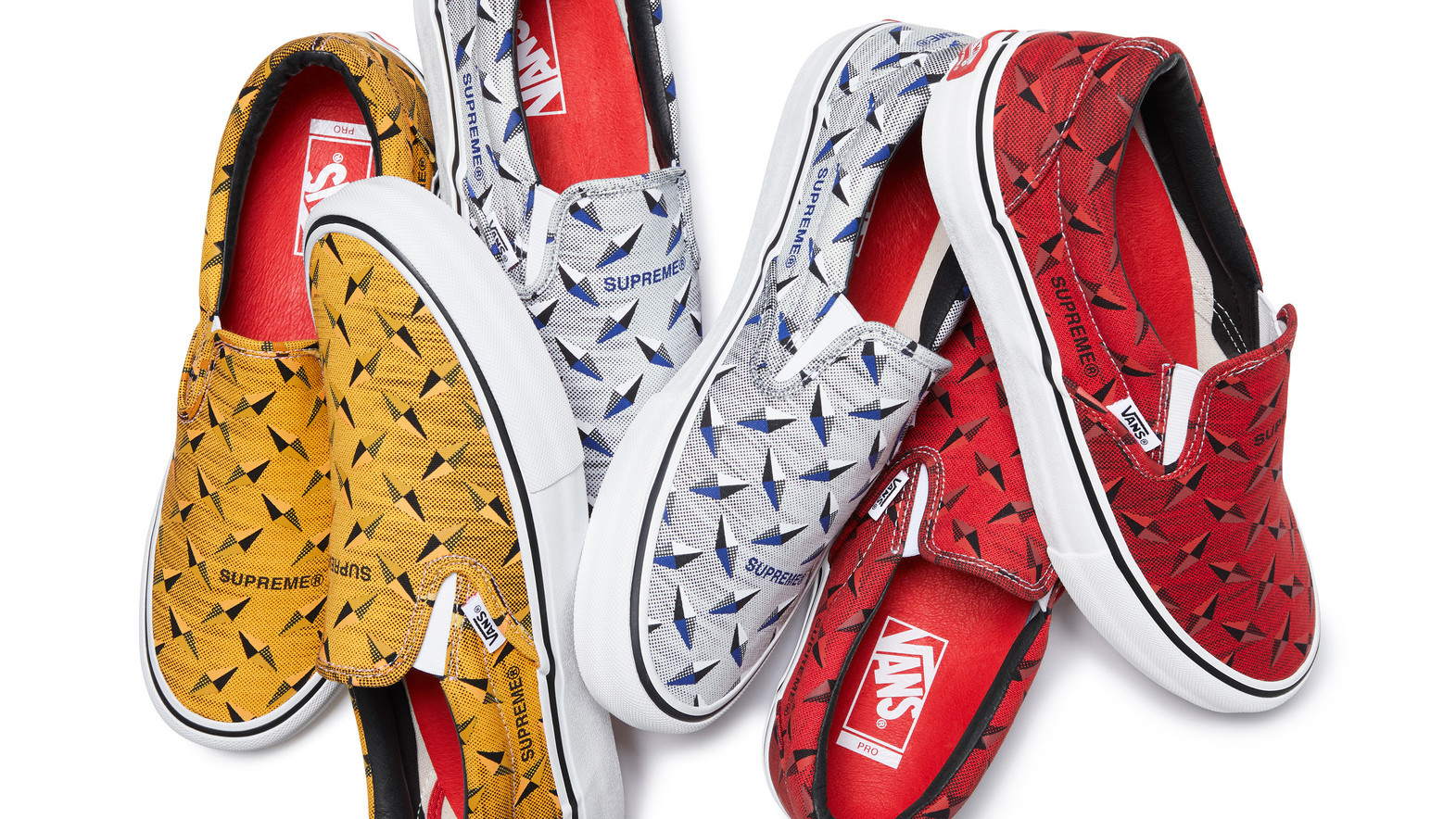 slip on supreme vans