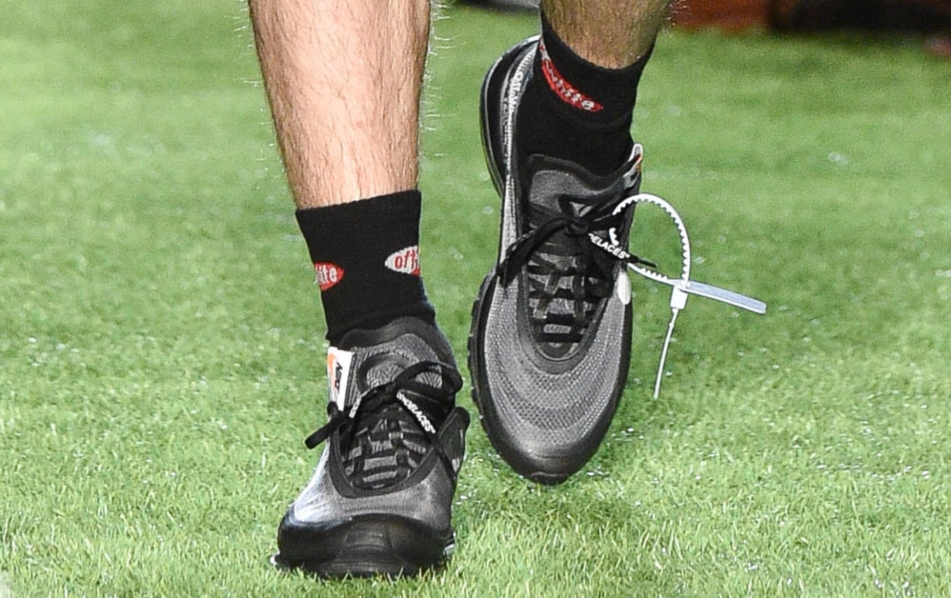 Virgil Abloh Debuts New Off White X Nikes At Paris Fashion Week