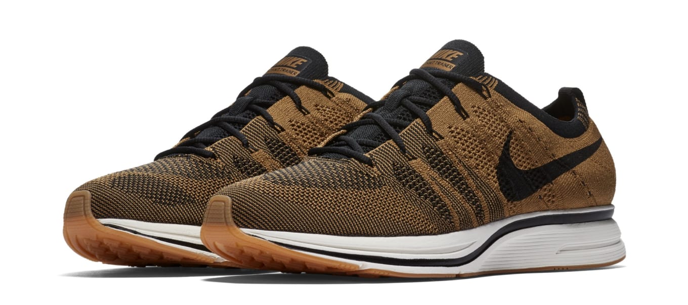Nike flyknit trainer brown clearance