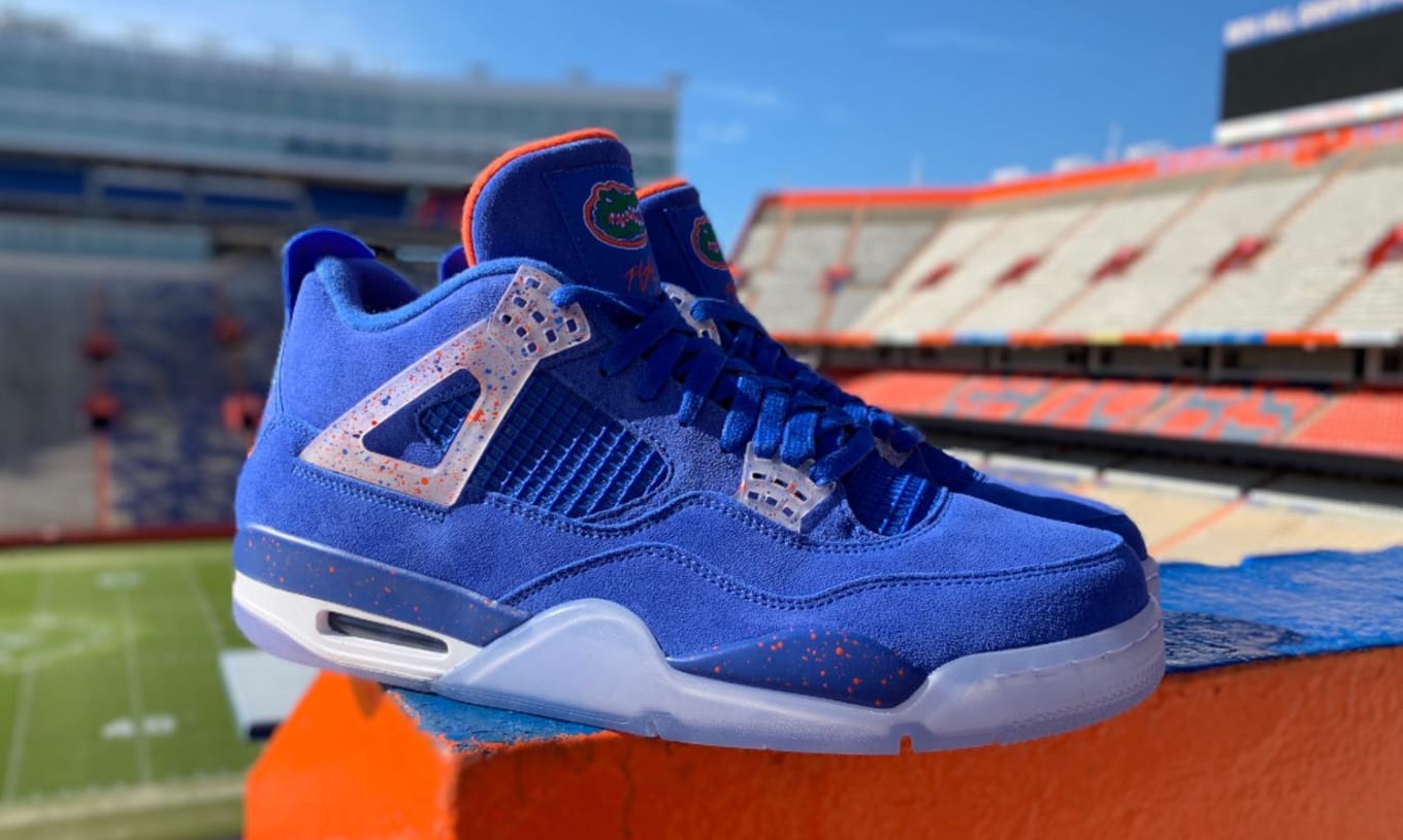 Air Jordan 4 Florida Gators Pe Detailed Images Sole Collector