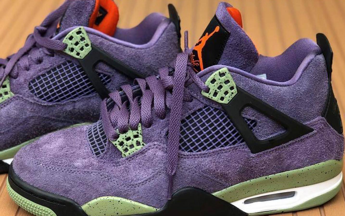suede jordans 4