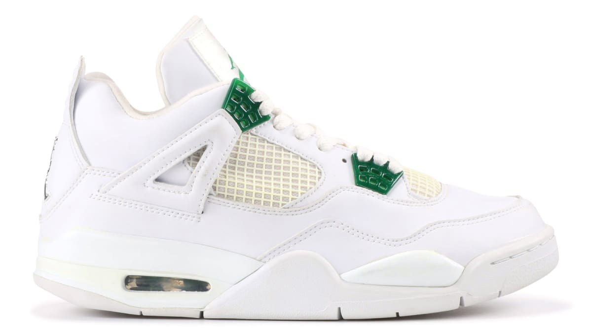 green air jordan 4