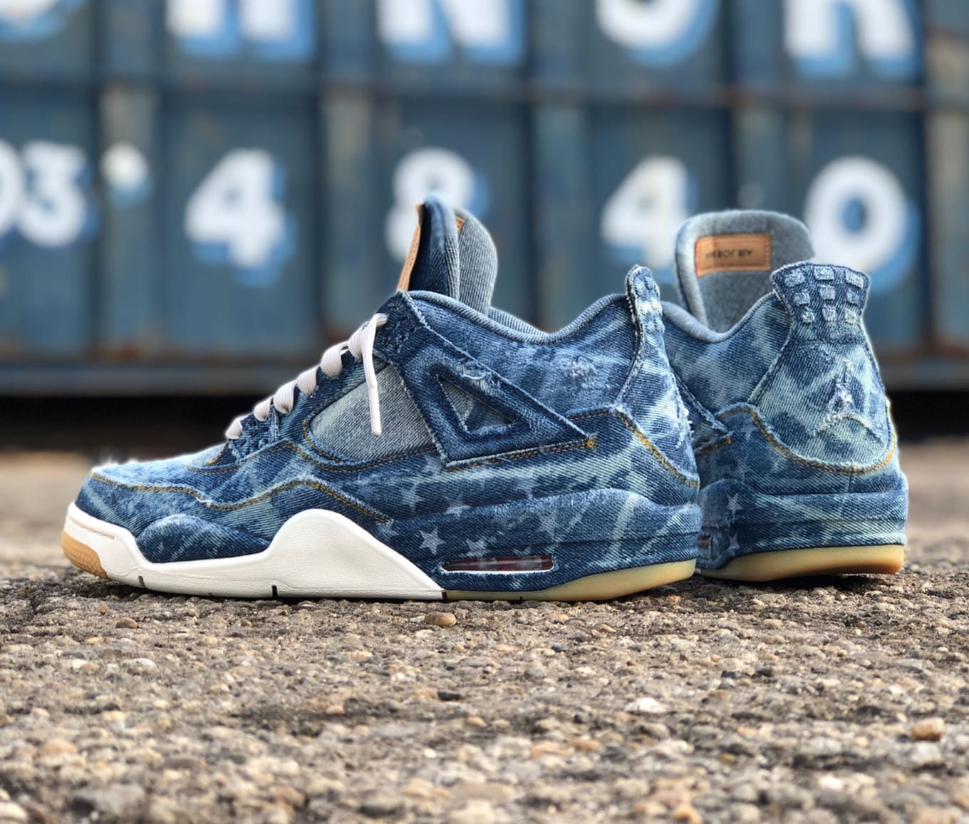 distressed levi jordan 4