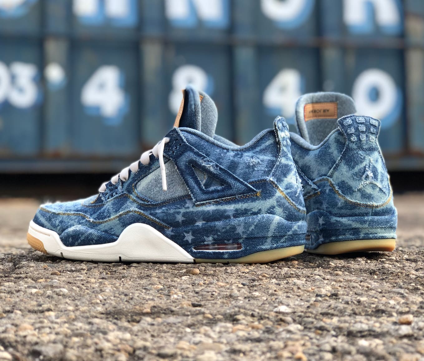 Custom Levi's x Air Jordan 4 | Sole 