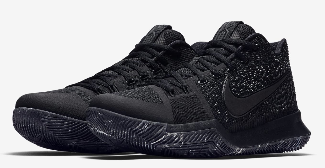 kyrie 3s all black