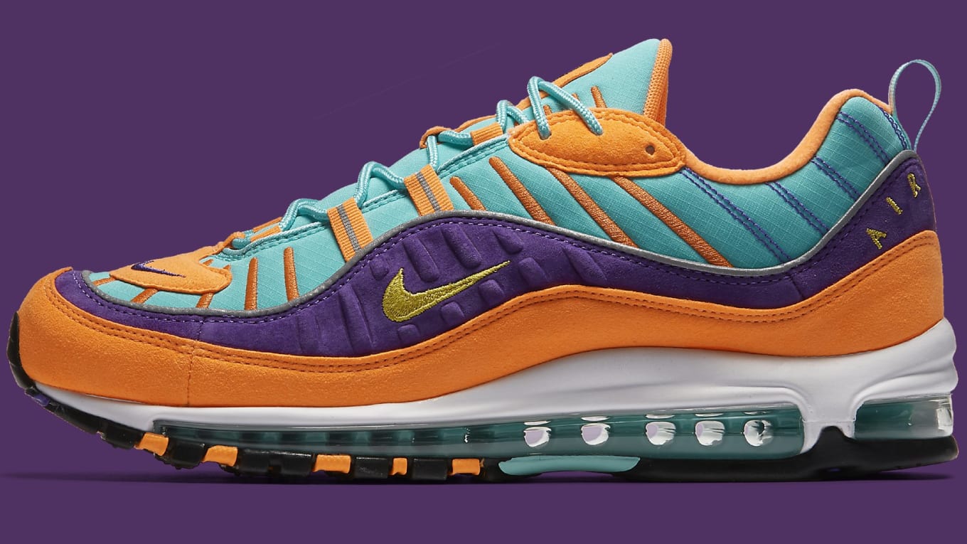 Nike air max 98 orange hotsell