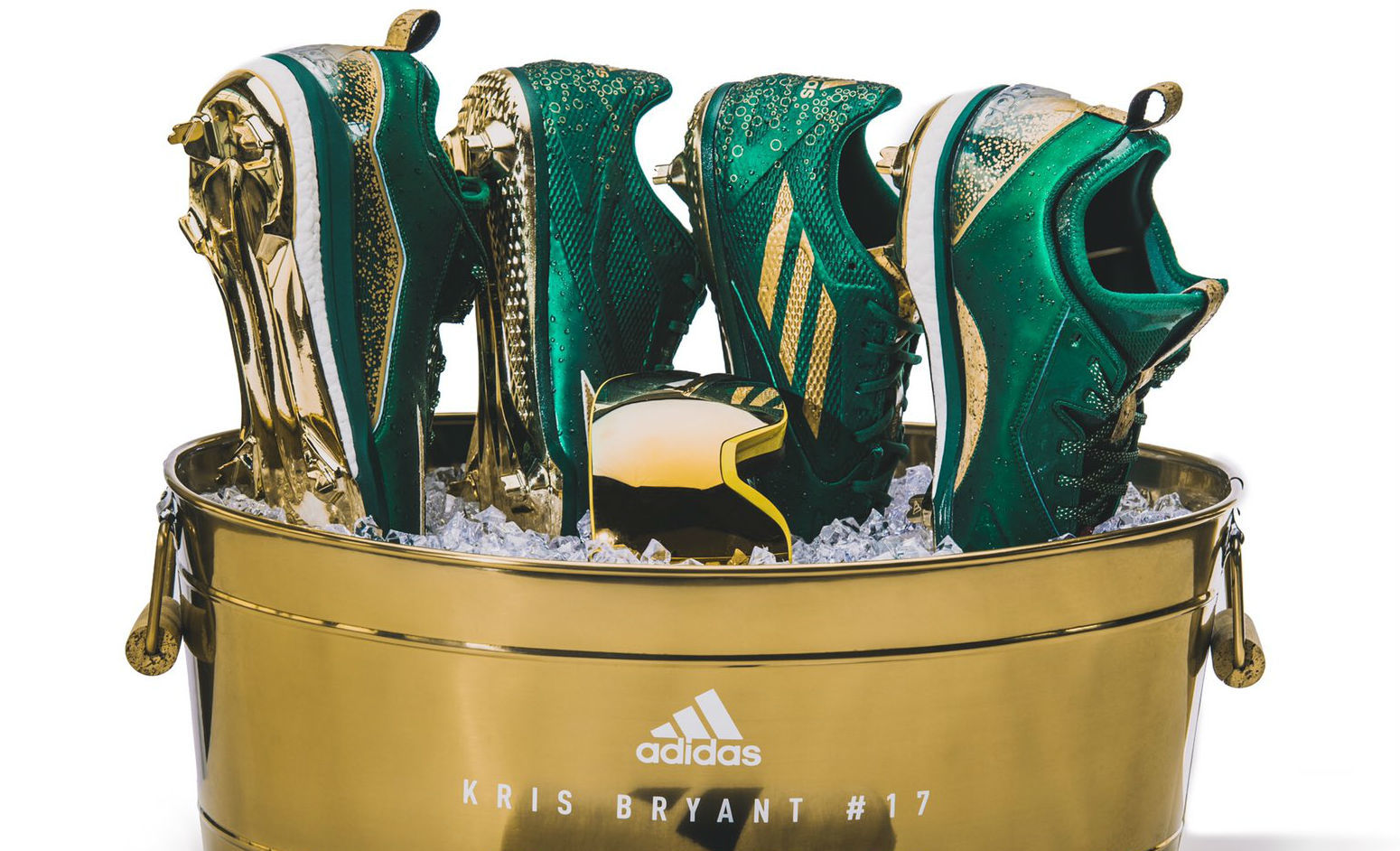 adidas baseball cleats green