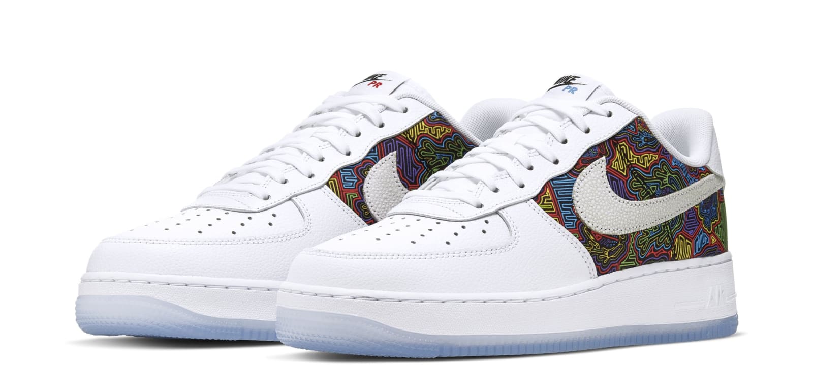 Nike Air Force 1 Low &quot;Puerto Rico&quot; Comes With Colorful Mosaics: Details