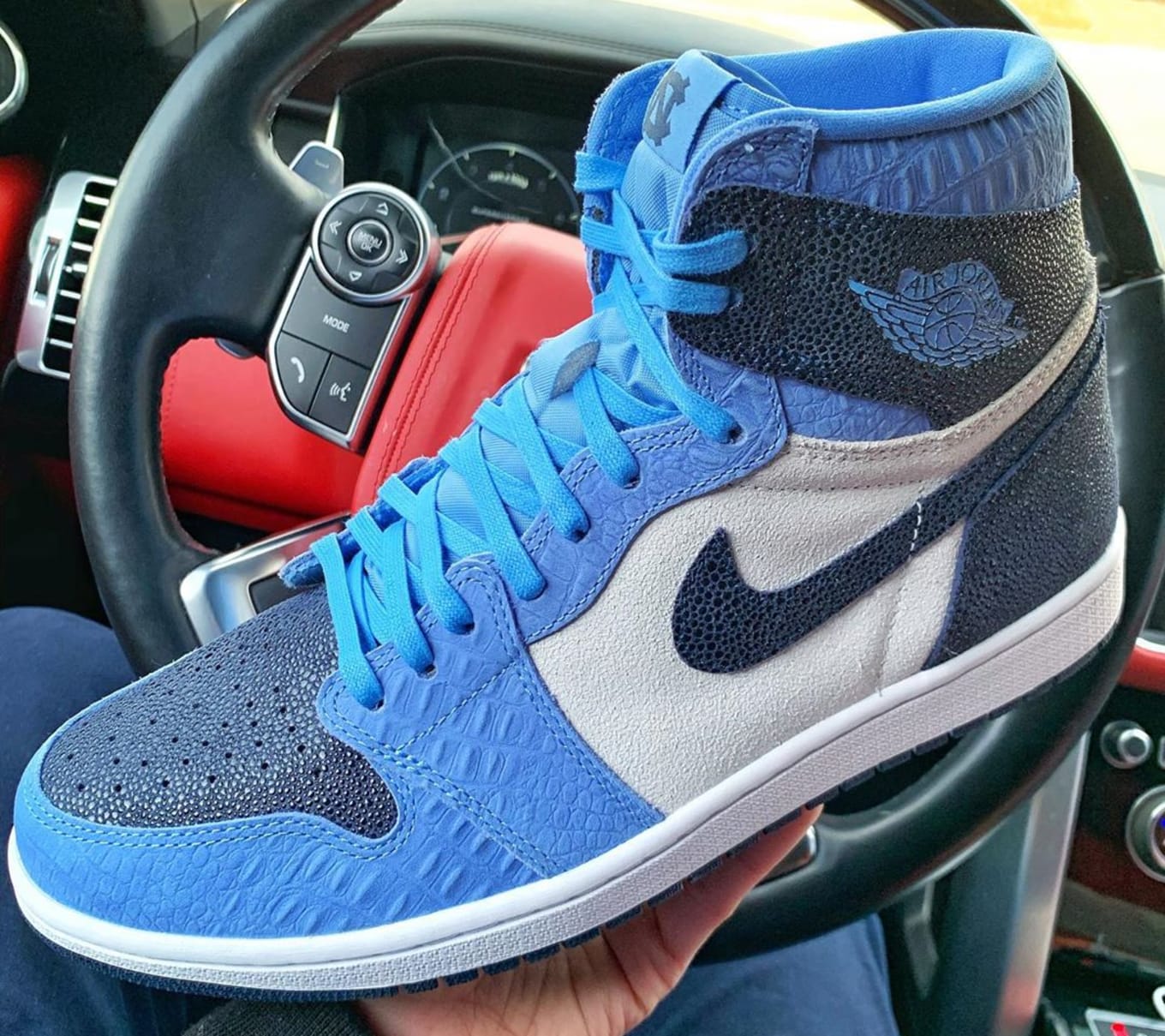 carolina air jordan 1